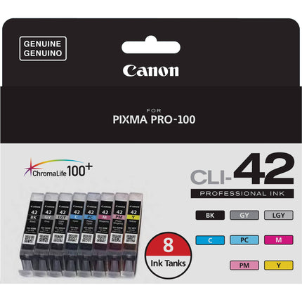 Original Canon CLI-42 8-Pack Ink Tank