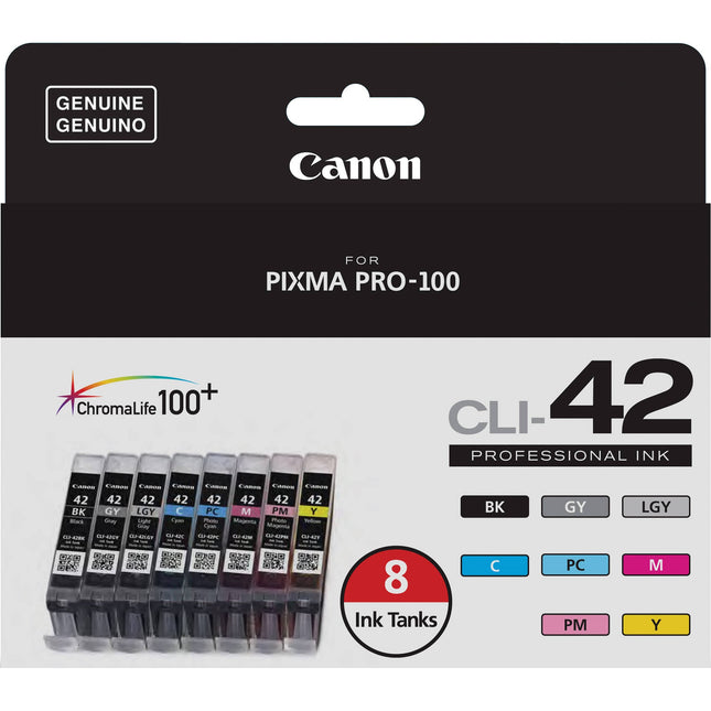 Original Canon CLI-42 8-Pack Ink Tank