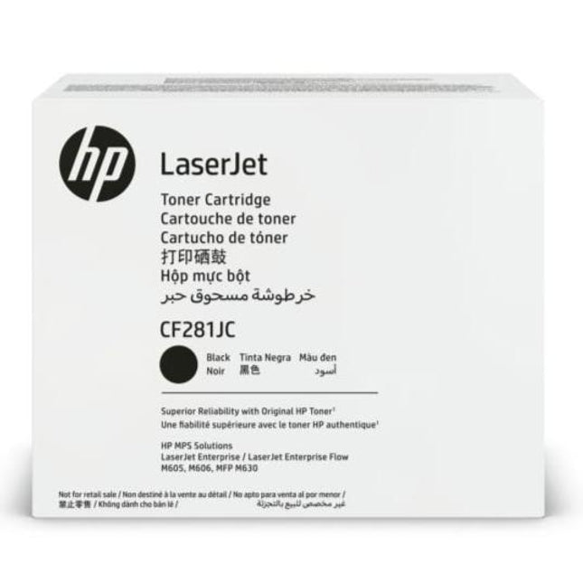 Original HP 81J Contract Black Toner Cartridge, CF281JC