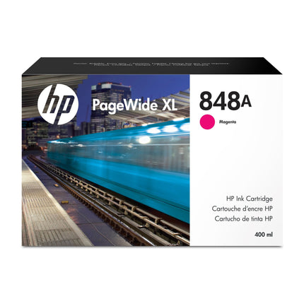 HP 848A 400-ml (F9J84A) Magenta PageWide XL Ink Cartridge