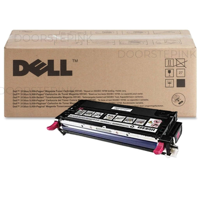Genuine Dell H514C High Yield Magenta Toner Cartridge, 330-1200