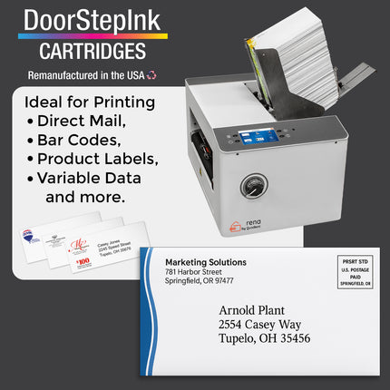 DoorStepInk Brand Reliable H Black Ink Cartridge Made in the USA