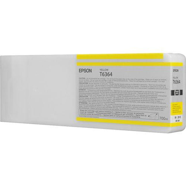 Epson T636 Yellow Ink Cartridge, T636400