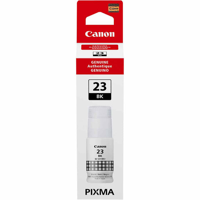 Genuine Canon GI-23 Standard-Yield Black Ink Cartridge, 4696C001