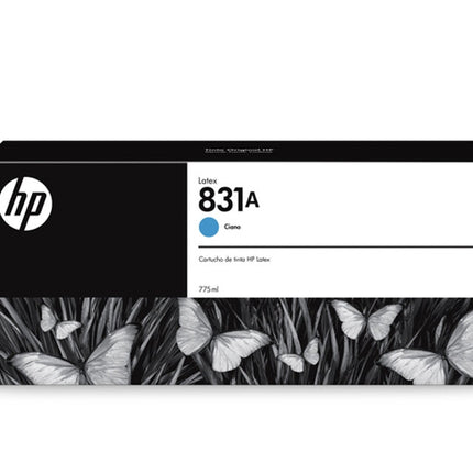 HP 831A Cyan 775ml Ink Cartridge, CZ683A