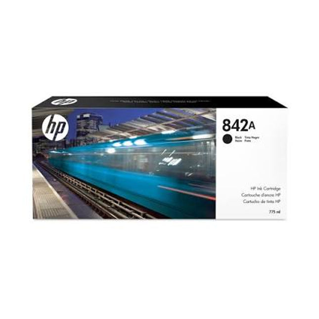 Original HP 842A High Yield Black Ink Cartridge, C1Q45A