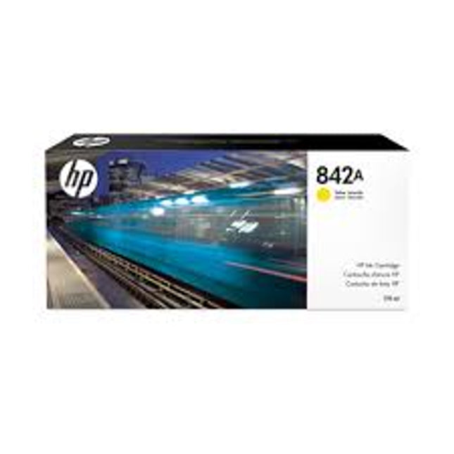 Original HP 842A High Yield Yellow Ink Cartridge, C1Q48A