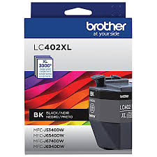 Genuine Brother LC402XL Standard Yield Black Ink Cartridge