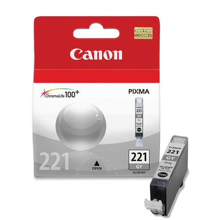 Original Canon CLI-221 Grey Ink Cartridge