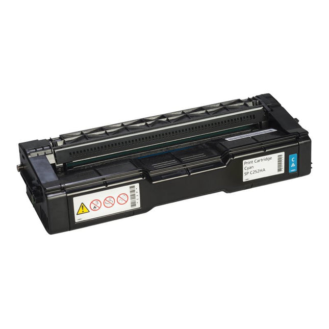 Ricoh SP C252HA Cyan Toner Cartridge, 407654