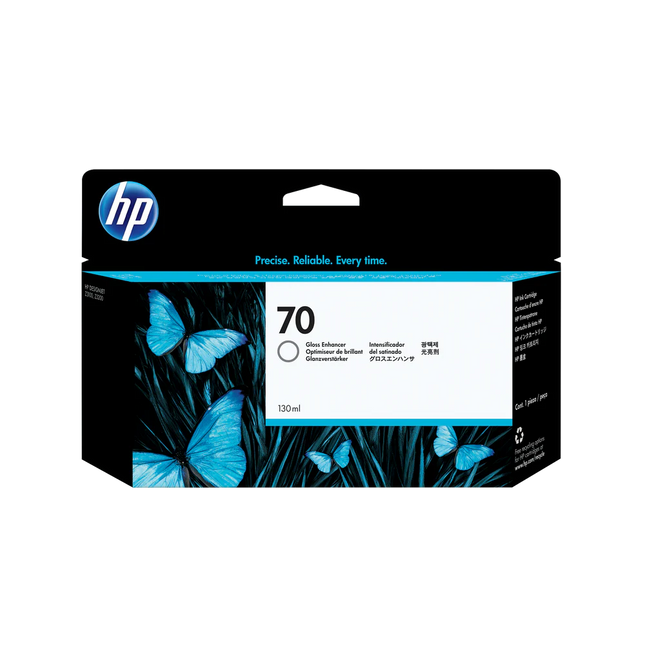 Original HP 70 130-ml (C9459A) Gloss Enhancer Ink Cartridge
