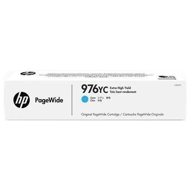 Original HP 976YC Extra High-Yield Cyan Ink Cartridge, L0S29YC