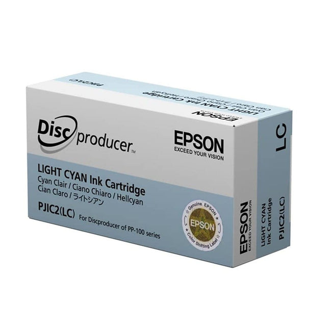 Genuine Epson PJIC2-LC Light Cyan Ink Cartridge