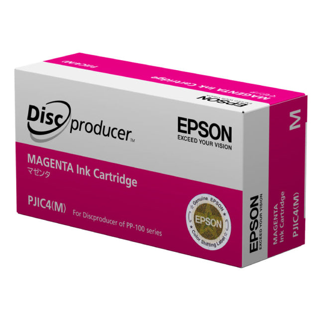 Genuine Epson PJIC4-M High-Yield Magenta Ink Cartridge 
