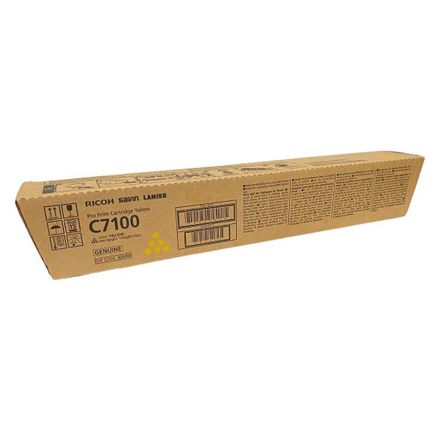 Ricoh C7100 Yellow Toner Cartridge, 828385