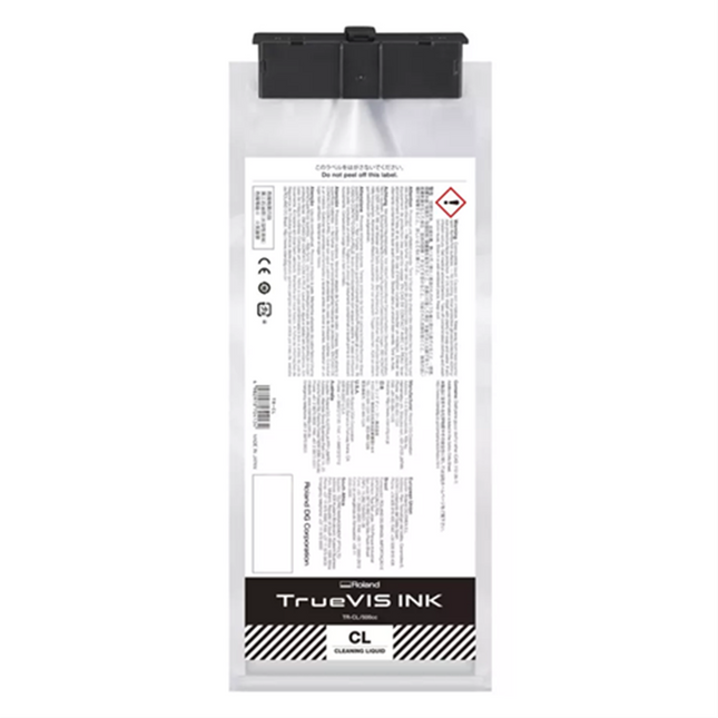 Original Roland TrueVIS TR-CY/500CC High-Yield Cleaner Ink Cartridge