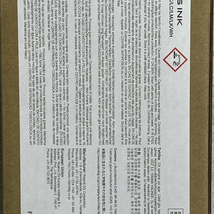 Original Roland TrueVIS TR-CY/500CC High-Yield Cyan Ink Cartridge