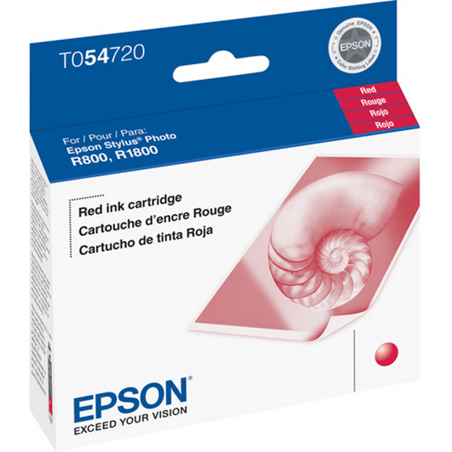 Genuine OEM Epson 54 (T0547) Red Ink Cartridge