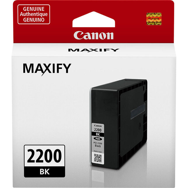 Original Canon PGI-2200 Black Ink Cartridge (9291B001)
