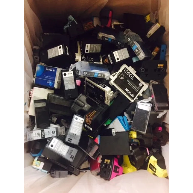 Mix lot of 450 Virgin & Non Virgin Empty Ink Cartridges for Staples Rewards