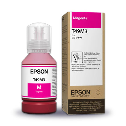 Genuine Epson 140ml Magenta Ink Bottle, T49M320