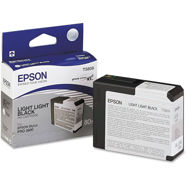 Epson 80ml UltraChrome K3 Light Light Black Inkjet Cartridge