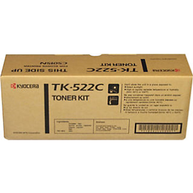 Original Kyocera TK-522C Cyan Toner Cartridge