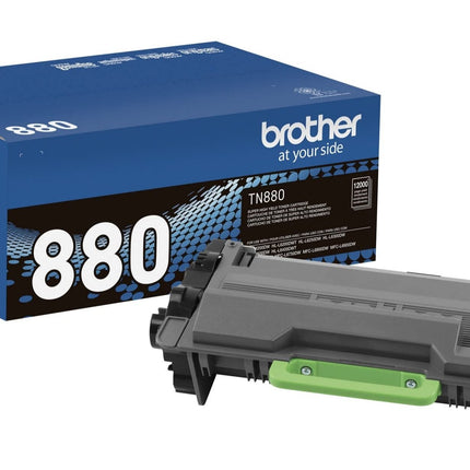Genuine Brother TN-880 Super High Yield Black Toner Cartridge, TN-880BK