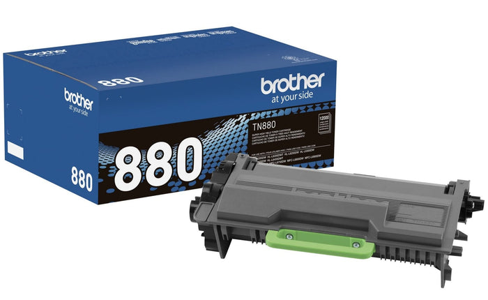 Genuine Brother TN-880 Super High Yield Black Toner Cartridge, TN-880BK