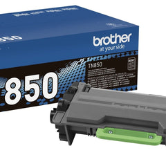 Genuine Brother TN850 High Yield Black Toner Cartridge, TN850BK