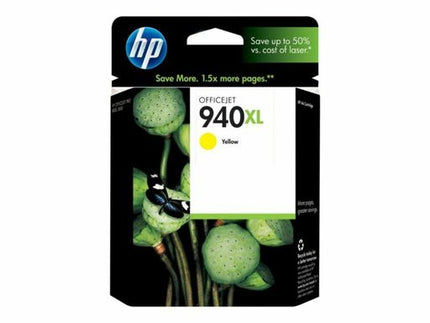HP 940XL (C4909AN) Yellow High Yield Ink Cartridge