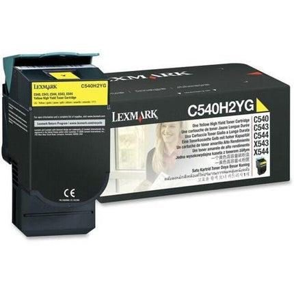 Lexmark Original C540H2YG Yellow Toner Cartridge