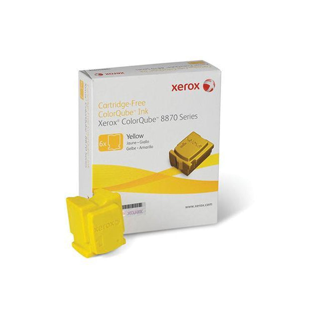 Xerox ColorQube 8870 Series 108r00952 OEM Yellow Ink Sticks