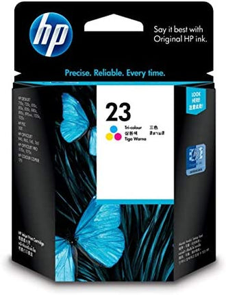 HP C1823D (HP 23) OEM Tri-Color Ink Cartridge