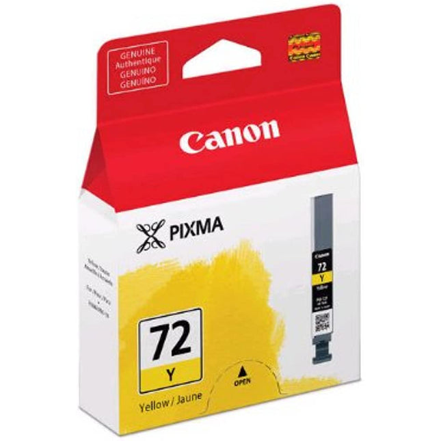 Original Canon PGI-72 Yellow Ink Cartridge
