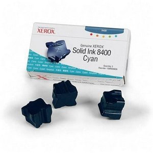 Genuine Xerox Solid Ink 8400 Cyan (3 sticks) (108R00605)