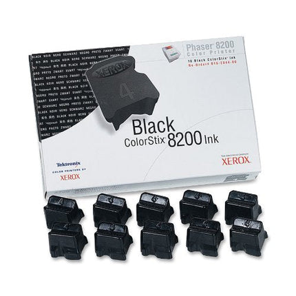 Xerox Phaser 8200 Black ( 016-2044-00) ColorStix Ink, 10/Box,