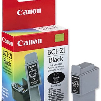 Original Canon BCI-21 Black Ink Cartridges