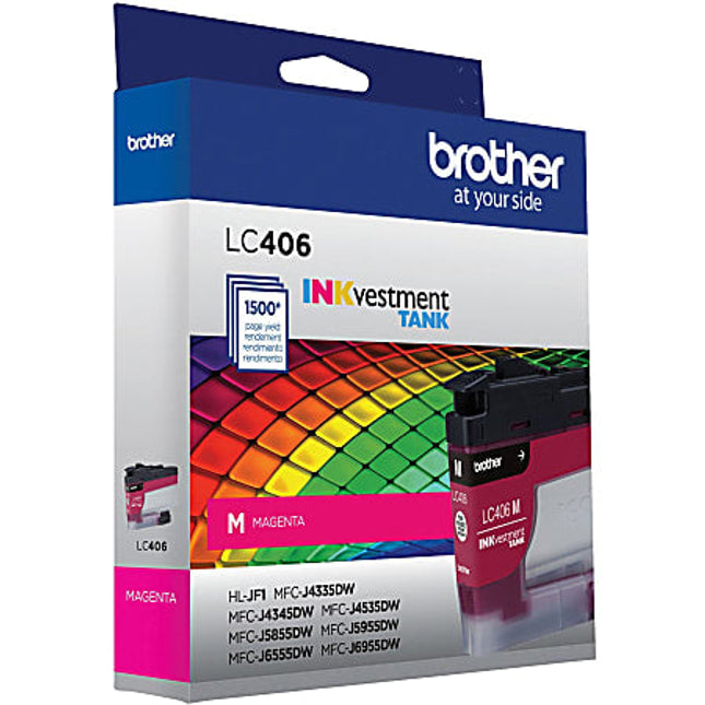 Original Brother LC406 Magenta Cartridge