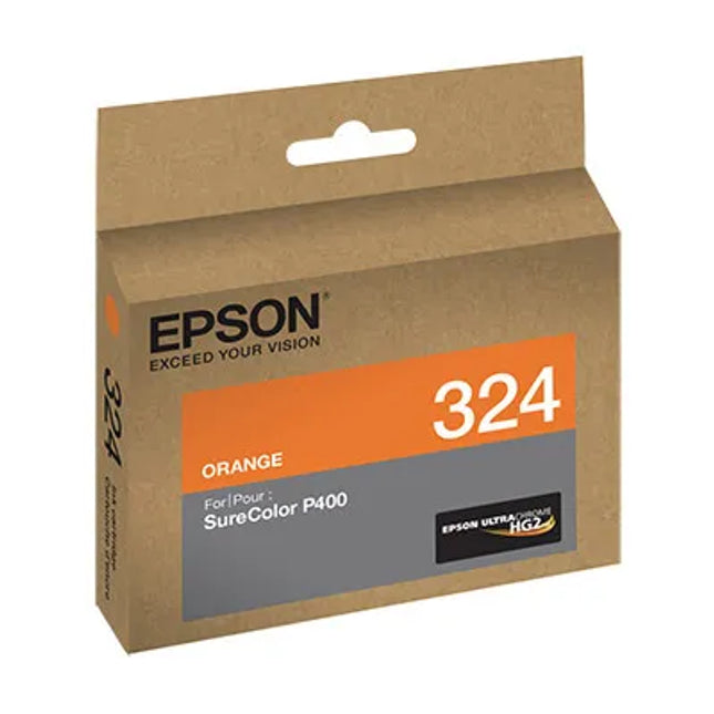 Original Epson 324 Orange UltraChrome HG2 Ink Cartridge, T324920