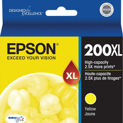 Genuine Epson 200XL Yellow Ink Cartridge