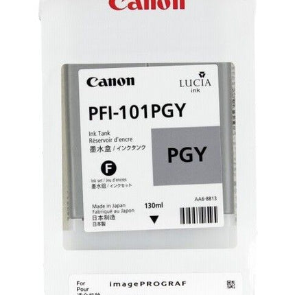 Original Canon PFI-101 130mL Photo Gray Ink Cartridge
